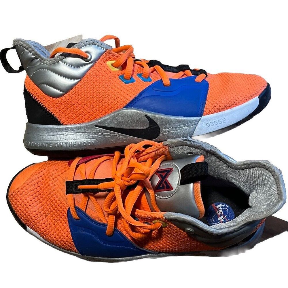 Nike PG 3 x NASA Armstrong Building 703 2018- Size 6Y CI8973-800